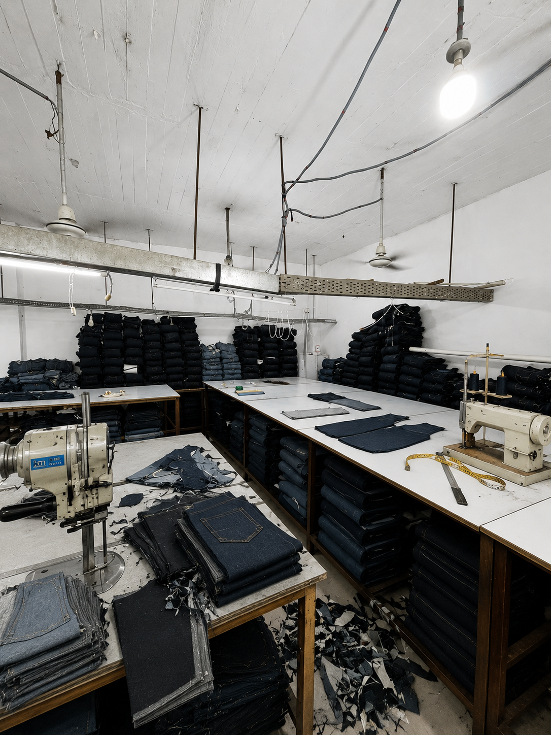 Automated cutting and pattern department