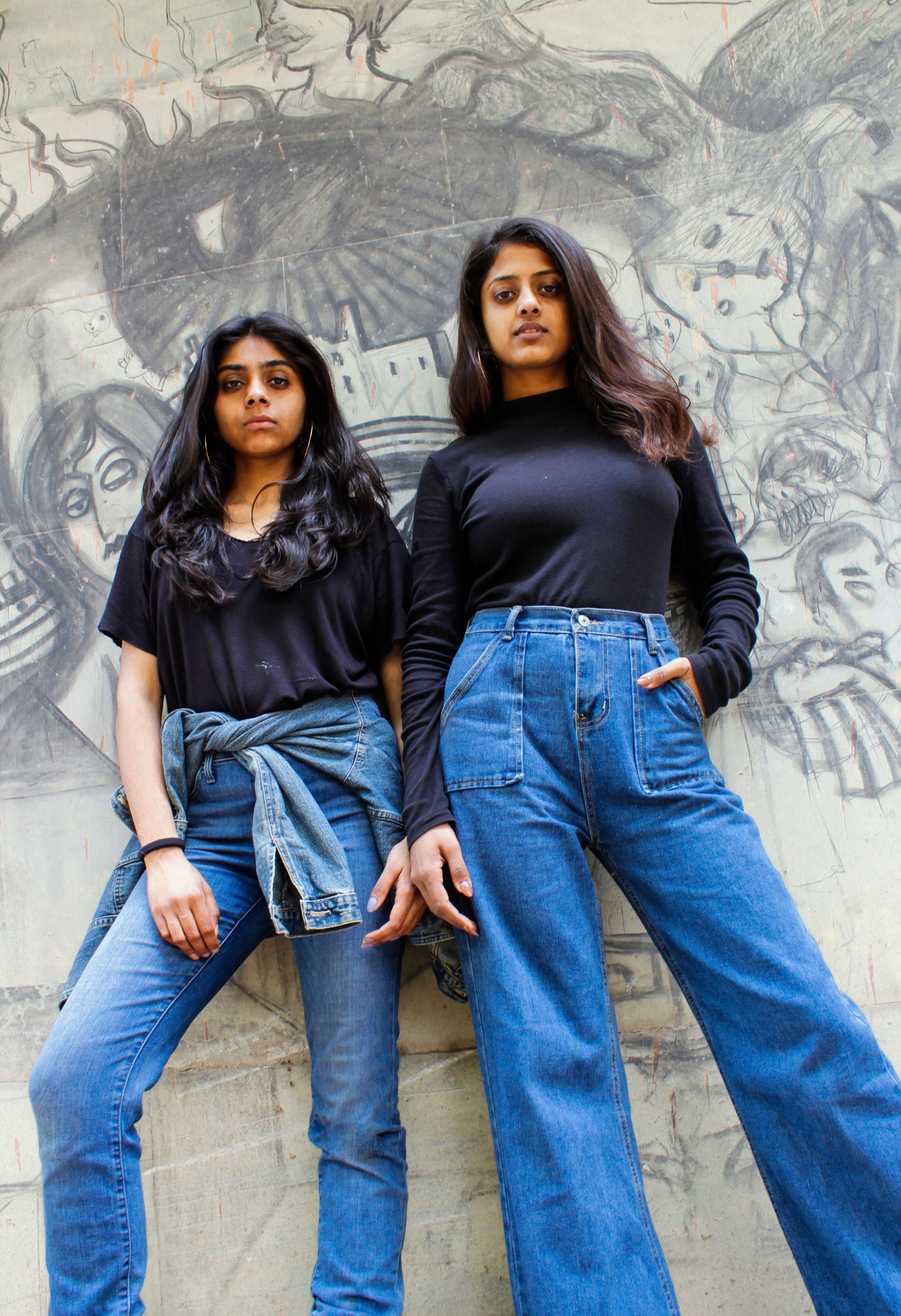 Everyday Casual Blue Jeans - Fit: Classic Regular Fit. High-Durability Reinforced Seams. Manufactured by AHA Apparel, Lahore, Pakistan