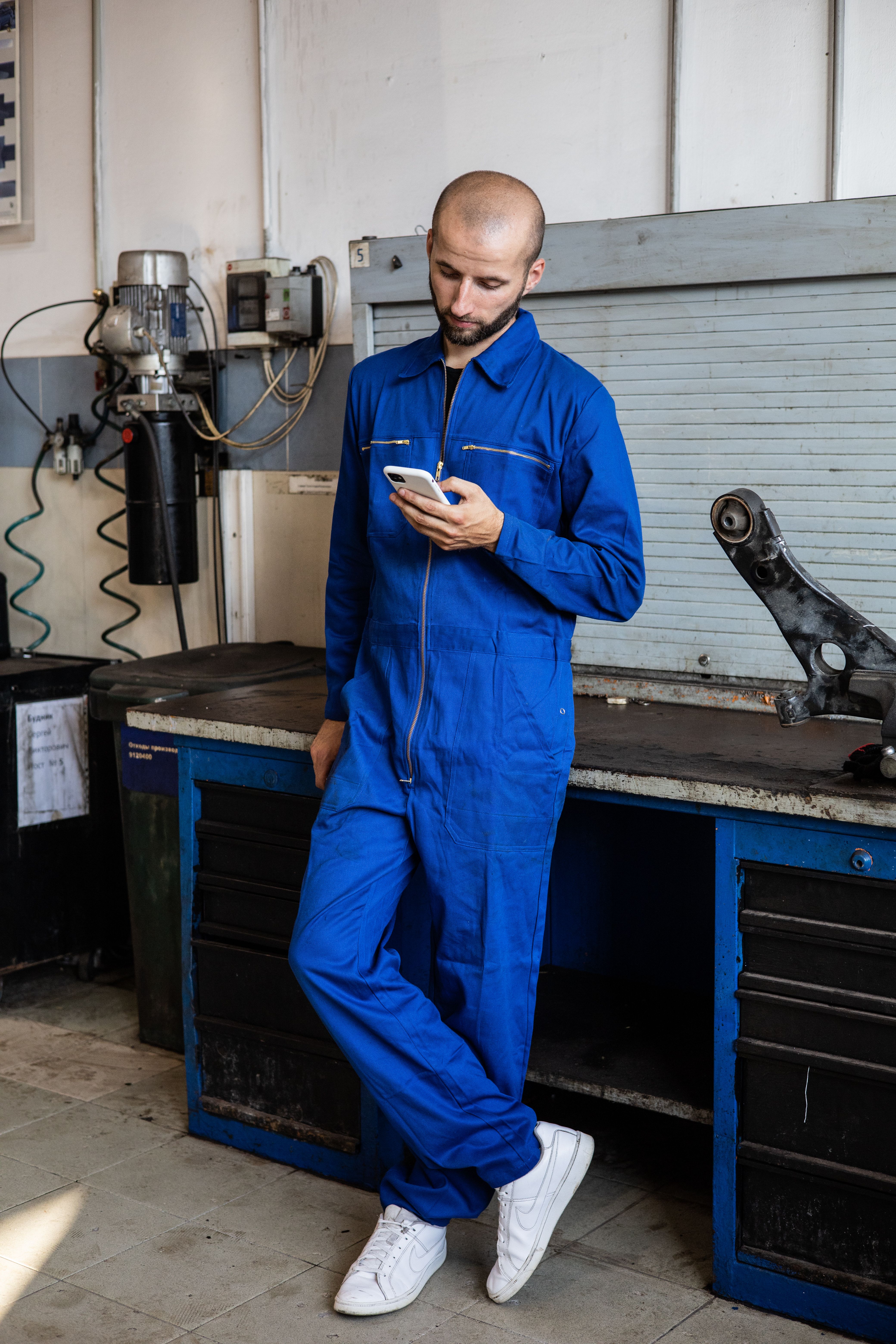 Professional Factory Uniform - Fit: Standard Fit. Industrial-Grade Durable Cotton. Manufactured by AHA Apparel, Lahore, Pakistan